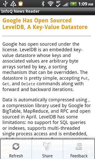 infoq 新闻阅读器 来自