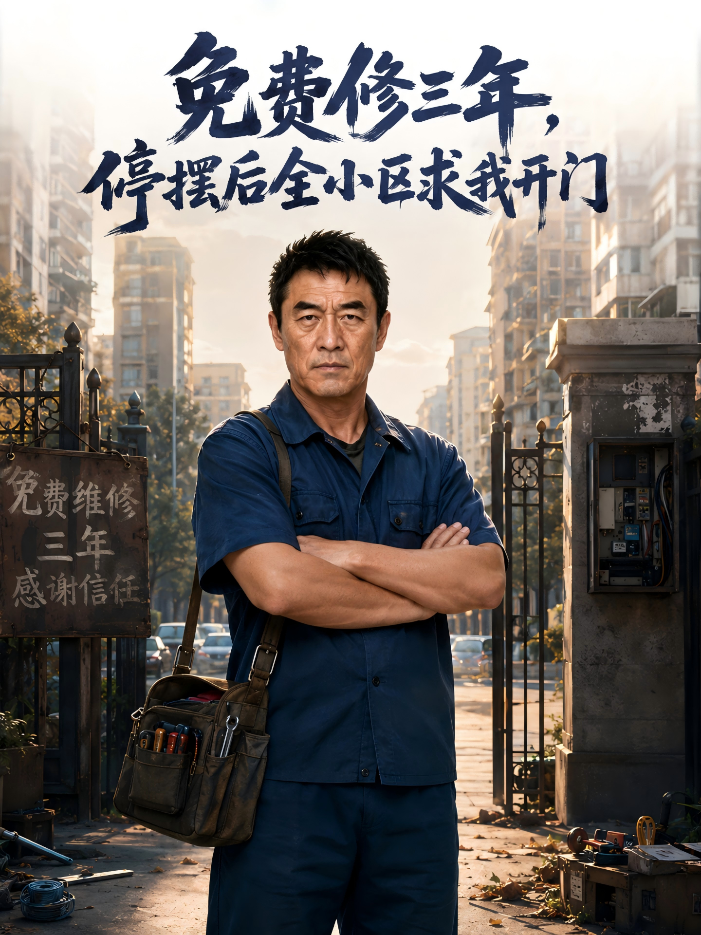 免费修三年，停摆后全小区求我开门