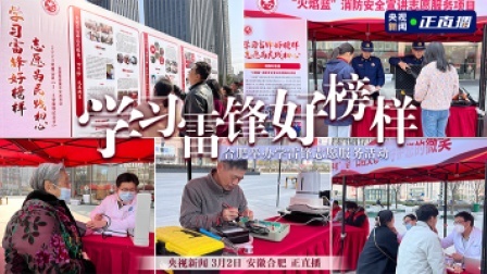 学习雷锋好榜样 合肥举办学雷锋志愿服务活动