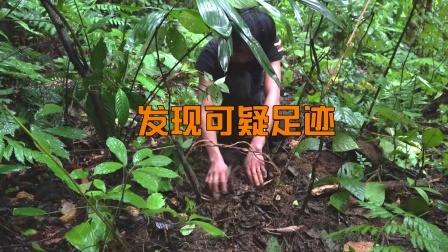 原始丛林人苏门答腊 第二季 荒野大神野外生存挑战，树林发现很多可疑足迹！