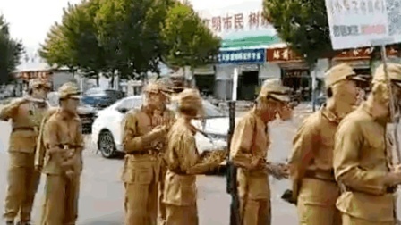 青蜂侠 江苏革命老区现“日军”游街 警方通报：涉嫌犯罪 依法刑拘