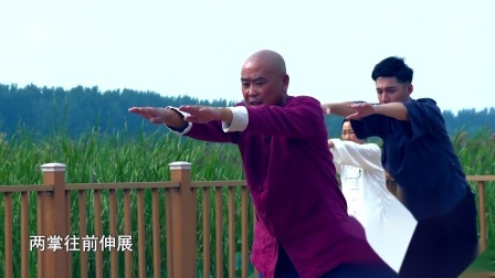 开练吧功夫 “杨过”教你养生功法太青培元桩，静心养神功效好！