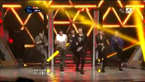 EXO MAMA - Mnet M!CountDown现场版 12/05/03-EXO-K