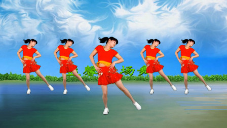 动感好看广场舞《爱上你我傻乎乎》入门32步健身操 开心锻炼 快乐健身