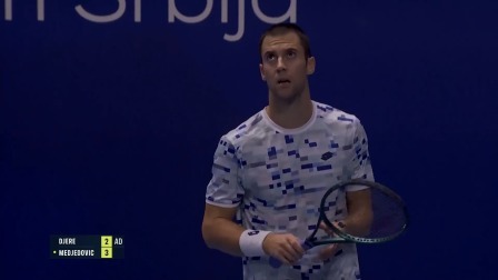 【全场回放】梅杰多维奇2-1杰雷 2024ATP贝尔格莱德站半决赛