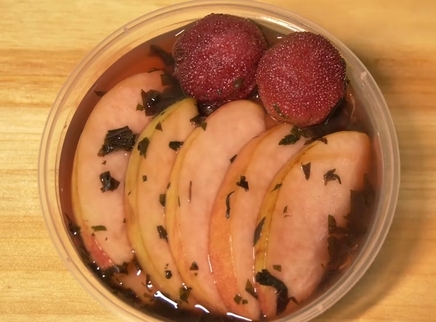 二更视频 紫苏桃子姜的神奇搭配