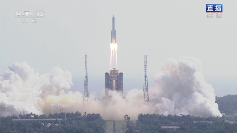 《中国空间站 梦天实验舱发射》 20221031