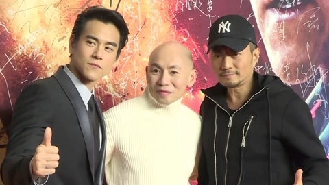 张涵予现身《紧急救援》首映