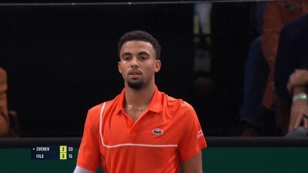 【全场回放】兹维列夫2-1菲斯 2024ATP巴黎大师赛第三轮