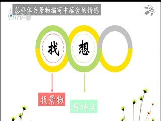 名师公开课 《体会景物描写中蕴含的情感》授课教师：姚国娟