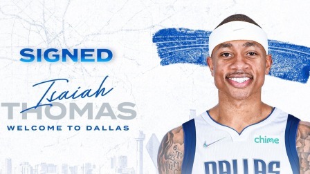 NBA热辣资讯 官方独行侠和小托马斯签下10天合同后者将身穿2号球衣