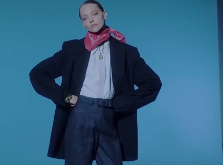 VOGUEfilm Sasha P湛蓝眼眸令人着迷