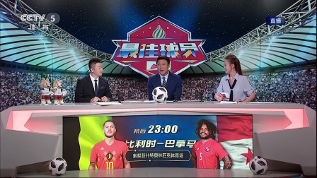 我爱世界杯 2018俄罗斯世界杯 张恩华解读瑞典1比0韩国之战 宫磊预测比利时与巴拿马打法套路