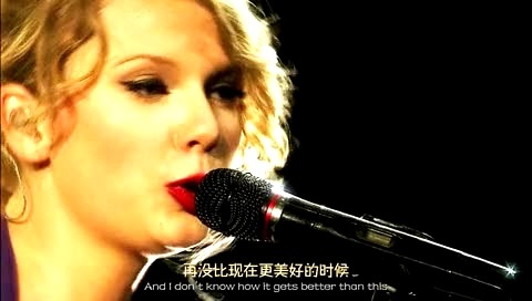Taylor Swift Fearless (Speak Now World Tour Live Concert世界巡演) 中英字幕 现场版-Taylor Swift (泰勒·斯威夫特)