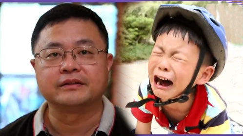 爸爸回答吧 爸爸教育方式恐怖 遭萌娃逼问是亲生的吗