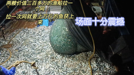 南澳岛赶海日记 两艘价值三百万的渔船拉一张网，一拉上来就上万斤渔获，真的太刺激了