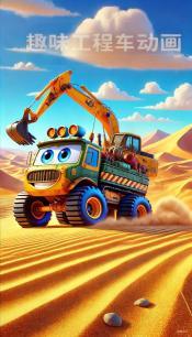 趣味工程车动画