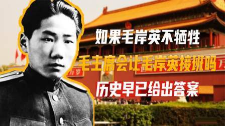 红墙往事 如果毛岸英不牺牲，毛主席会让毛岸英接班吗，历史早已给出答案