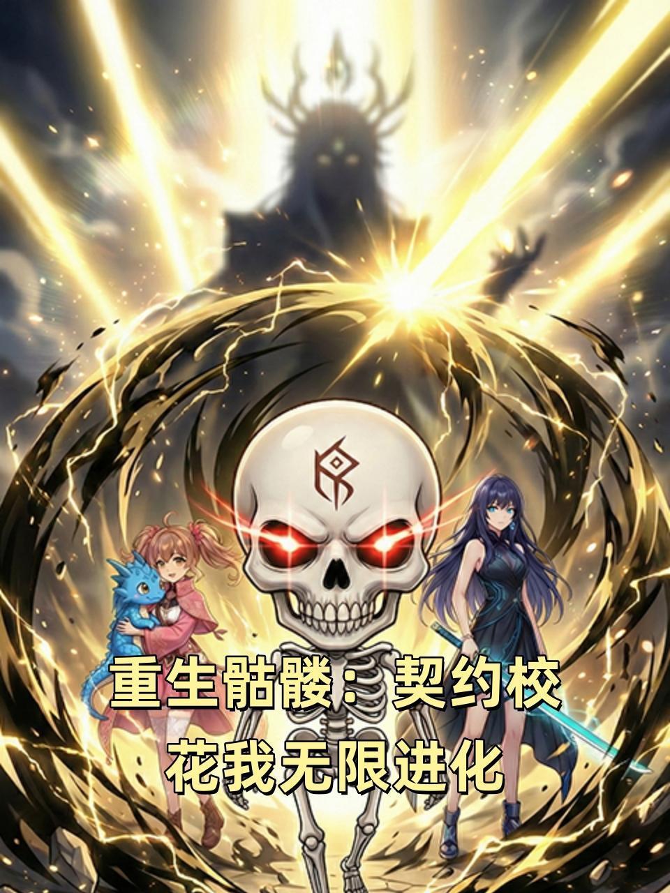 重生骷髅：契约校花我无限进化