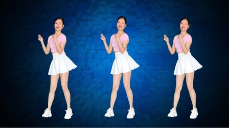 广场舞《姑娘别等了》网红歌曲健身操
