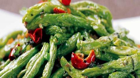爱尚美食 麻辣豆角