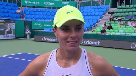 2024WTA首尔站第四比赛日全景回放（上）