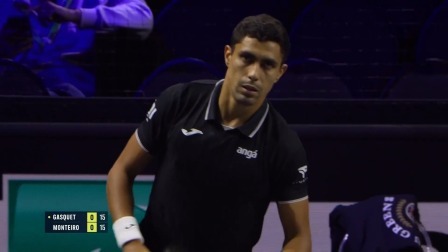 【全场回放】加斯奎特2-1蒙泰罗 2024ATP梅兹站第一轮