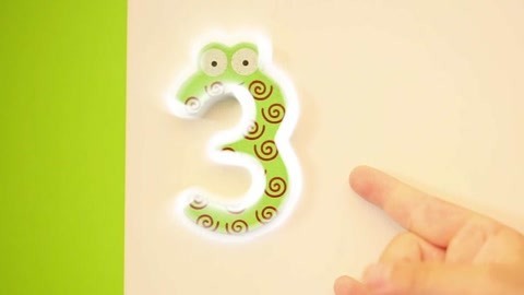 积木宝贝闯世界 第3季 数字里的秘密 数字3小耳朵