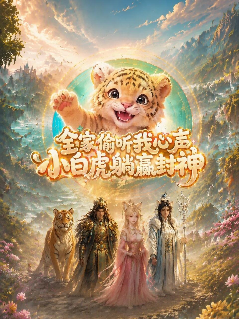 全家偷听我心声，小白虎躺赢封神