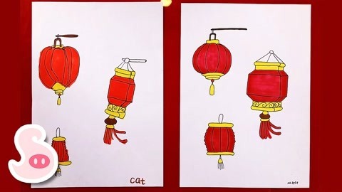大鼻孔和小尾巴 看你会不会赏花灯猜灯谜