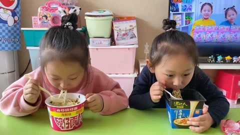 粉蓝食物大PK