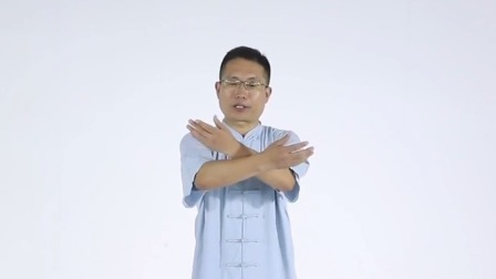 收势（精讲）：翻掌分手，并脚还原