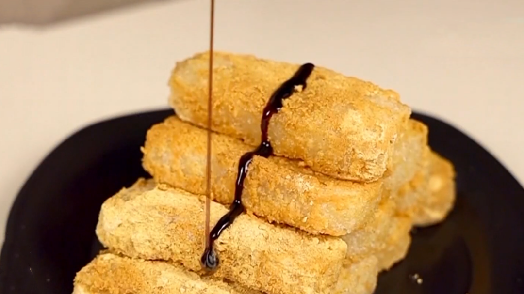 人气美食 外酥里软红糖滋粑 在家制作零失败