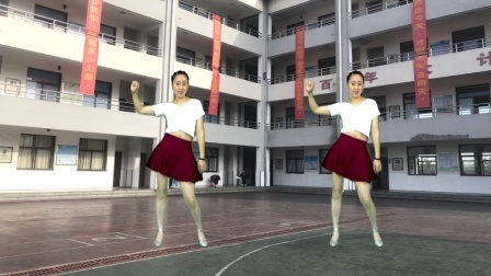 蓝莓思洁广场舞 网红情歌《我会在夜里等你》动感活力真带劲