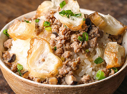 美食台 吃糯米饭学温州人拌肉汤和油条