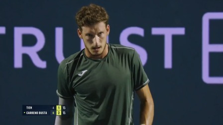 【全场回放】布斯塔2-0钱 2024ATP温斯顿萨勒姆站 1/4决赛