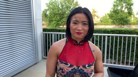 WWE在中国 WWE中国李霞赛前构思如何“盘”对手
