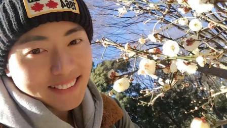 在日本名古屋踏雪寻梅过除夕