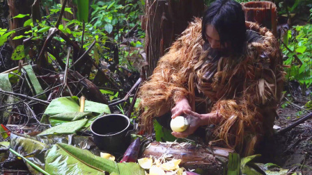 原始丛林人苏门答腊 第二季 荒野野居生活，遇到持续暴雨天气，看看他每天都吃些啥