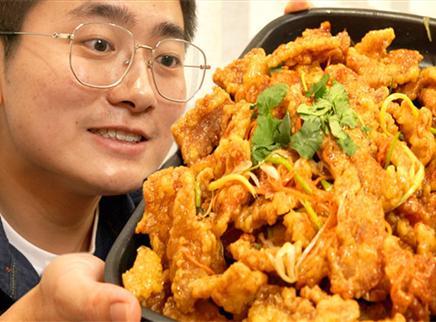 盗月社食遇记 2020 做了100块东北锅包肉