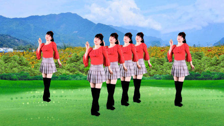 广场舞《小日子》欢歌一曲伴美舞，愿你天天都快乐