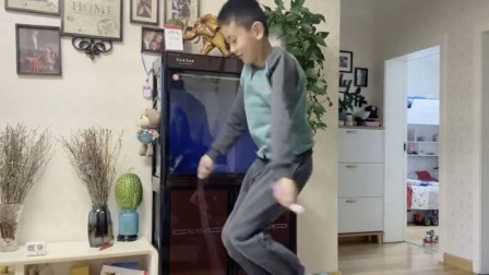 宅家运动不能停，跳绳比赛你来吗？