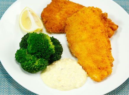 微体兔美食 2017 香煎鱼排 用刀叉吃最合适了