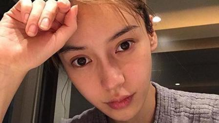 土豆娱乐快报 2018 2月 Baby睡前晒素颜自拍 不施粉黛五官精致