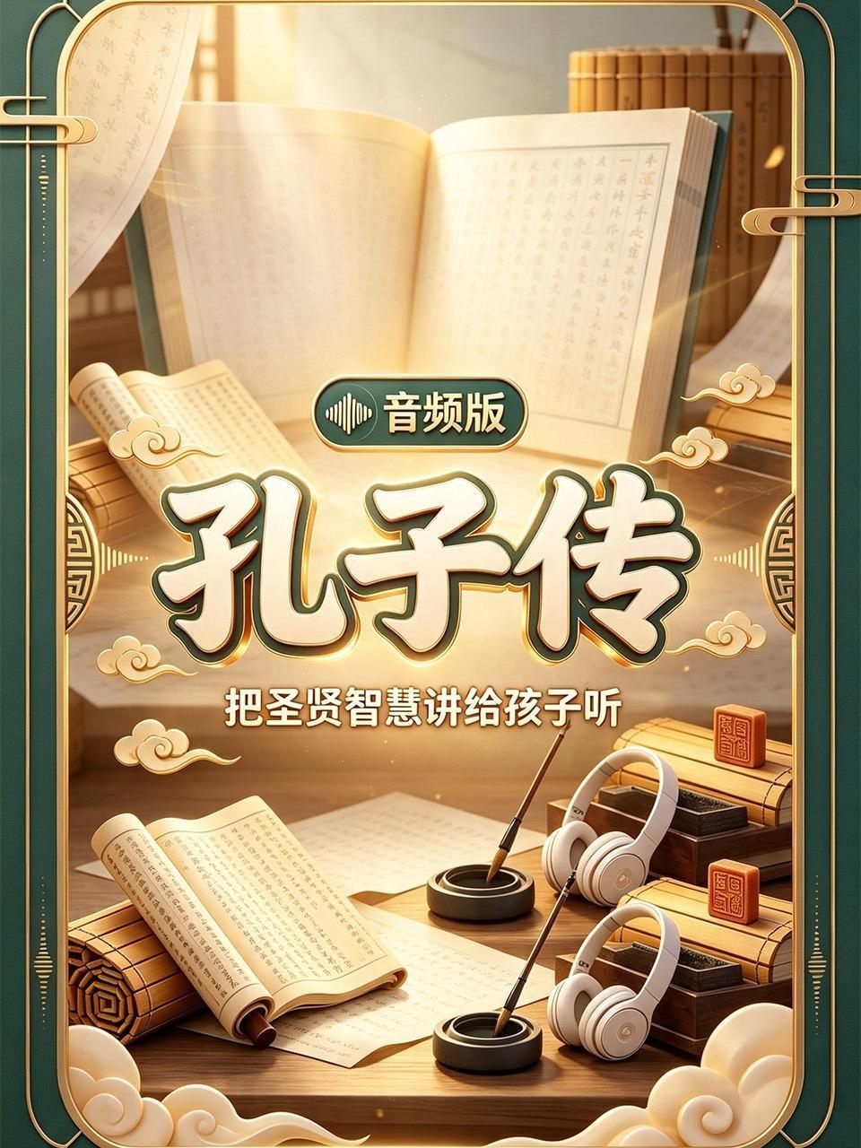 孔子传：把圣贤智慧讲给孩子听  音频版