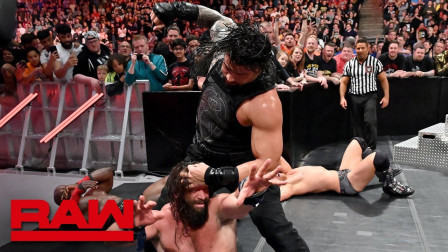 WWE RAW 2019 【RAW 05/13】米兹营救罗门 谢恩落荒而逃