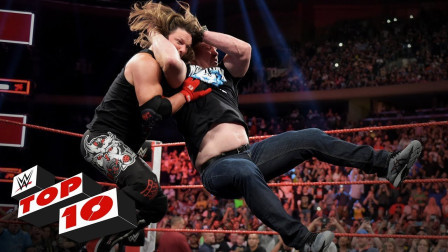 WWE RAW 2019 【RAW 09/09】十大精彩瞬间 史蒂夫奥斯丁空降，对AJ亮出正版断头台