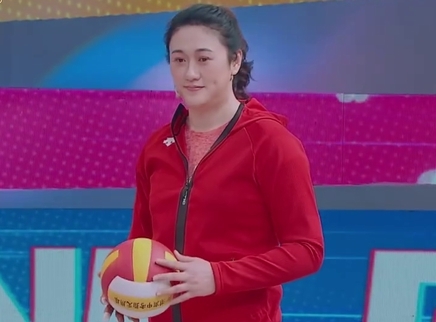 排球运动员刘亚男惊艳绝杀