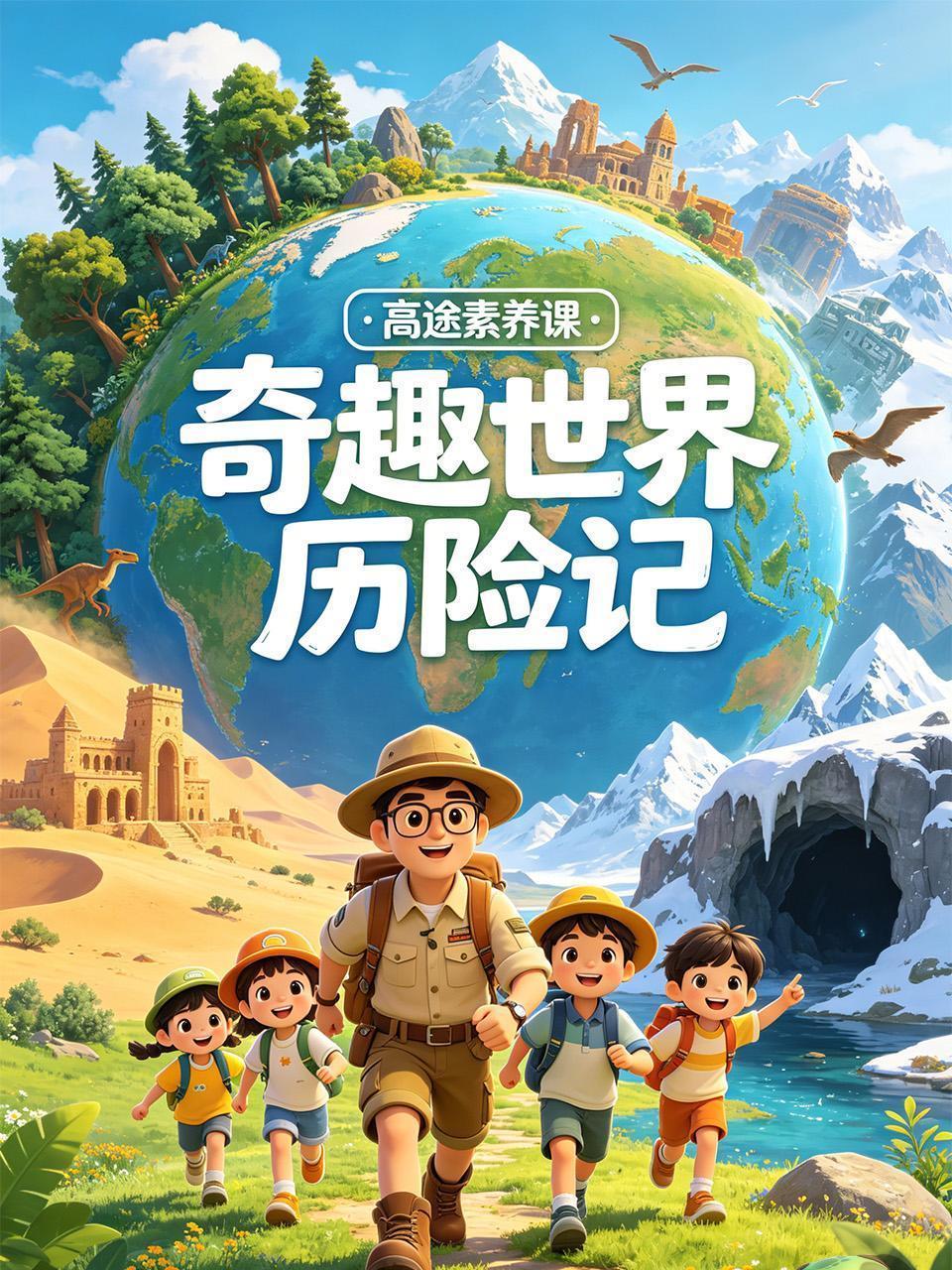 高途素养课：奇趣世界历险记