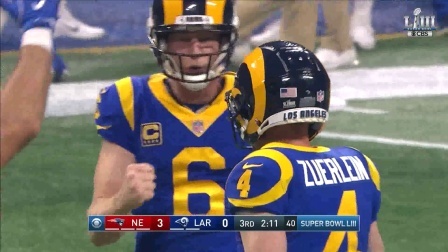 【NFL超级碗】全场集锦：爱国者13-3公羊